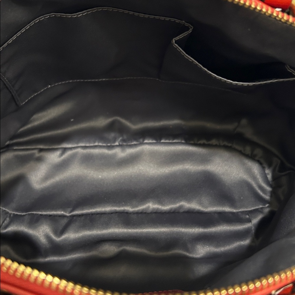 Coach Madison Diagonal Pleated Leather Sophia Satchel - Picture 7 of 16